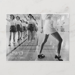 Postkarte der stechend Tanzklasse