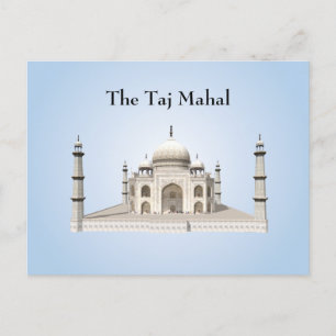 Postkarte: Der Taj Mahal Postkarte
