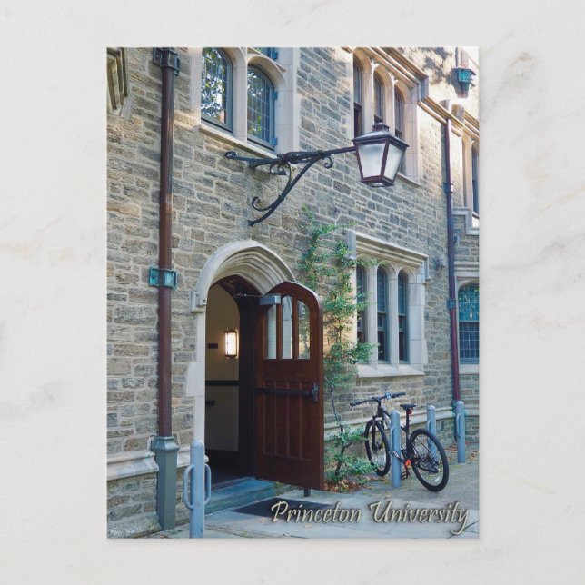 Postkarte der Universität Princeton (Vorderseite)