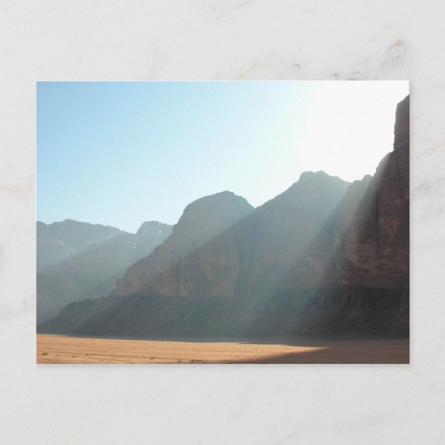 Postkarte der Wüste (Vorderseite)