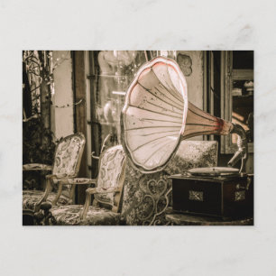 Postkarte des antiken Stores