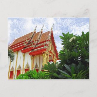Postkarte des buddhistischen Tempels