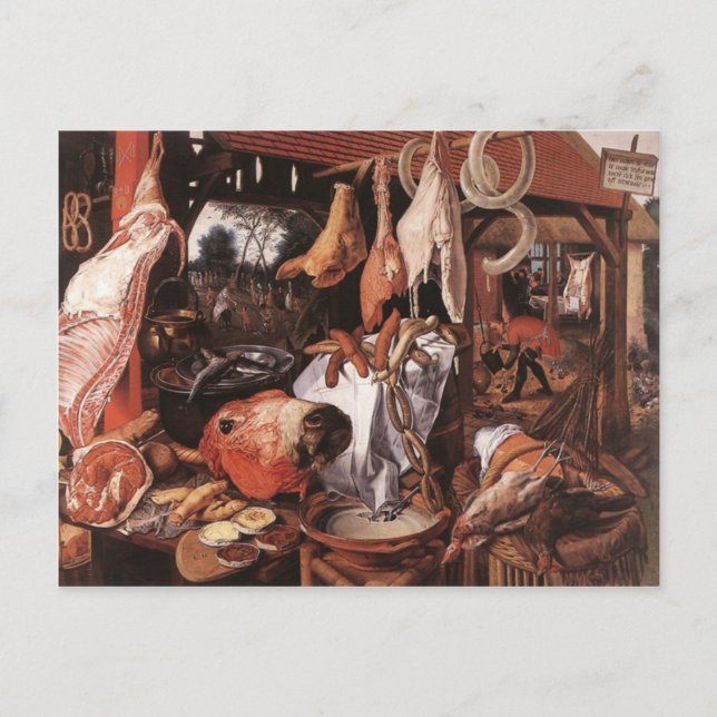 Postkarte des Butchers (Vorderseite)