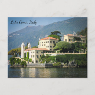 Postkarte des Comer Sees Italien