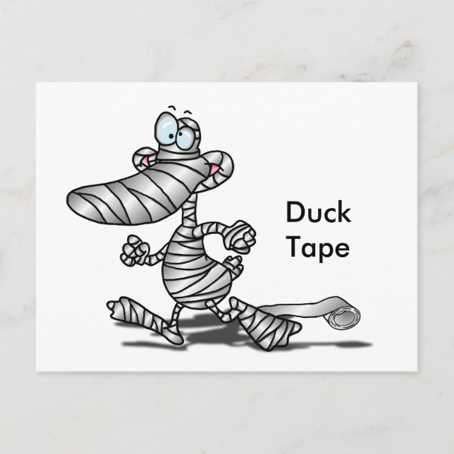 Postkarte des Duck Tapes (Vorderseite)