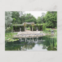 Postkarte des Englischen Gartens