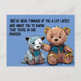 Postkarte des Gebetsbären