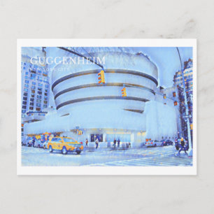 Postkarte des Guggenheim Museums, New York City