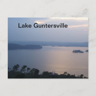 Postkarte des Guntersville-Sees