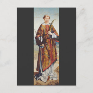 Postkarte des heiligen Vinzenz von Saragossa