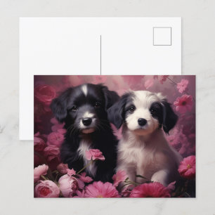 Postkarte des Hundes