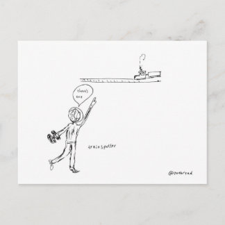 Postkarte des Inspektors