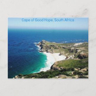 Postkarte des Kap der Guten Hoffnungs, Südafrika
