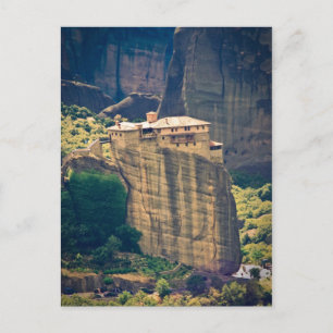 Postkarte des Klosters Meteora