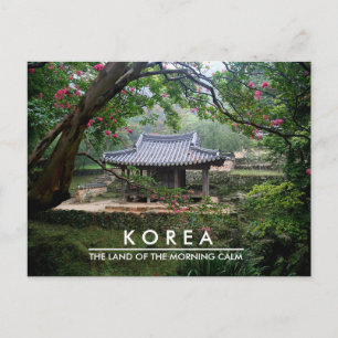 Postkarte des koreanischen Pavillons