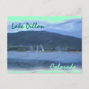 Postkarte des Lago Dillon Colorado
