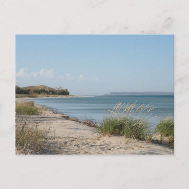 Postkarte des Lake Michigan (Vorderseite)
