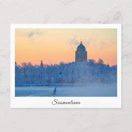 Postkarte des Leuchtturms Suomenlinna