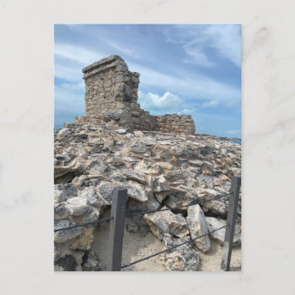 Postkarte des Maya-Tempels von Ixchel