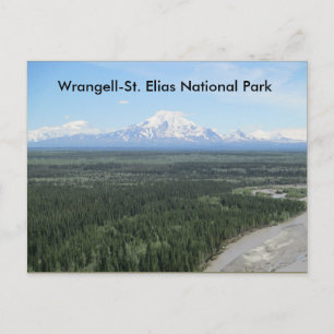Postkarte des Nationalparks Wrangell-Saint Elias