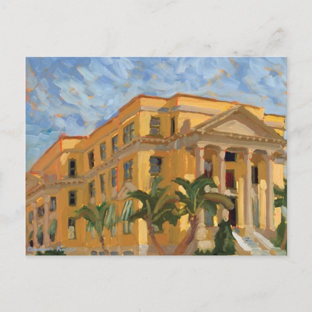 Postkarte des Palm Beach Courthouse (Vorderseite)