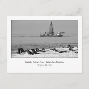 Postkarte des Siegels Kolonie