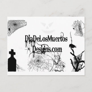 Postkarte DiaDeLosMuertosDesigns-Skript