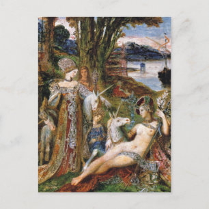 Postkarte: Die Einhörner Postkarte