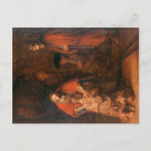 Postkarte Die Rückkehr des Prodigal Son Rembrandt