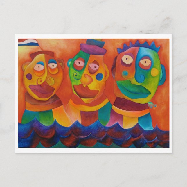 Postkarte "die Schweizer Marine" (Vorderseite)