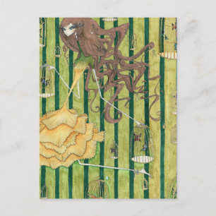 Postkarte "Die Wand"