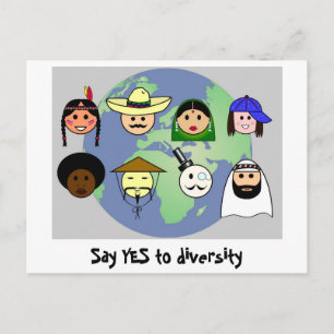 Postkarte "Diversity"