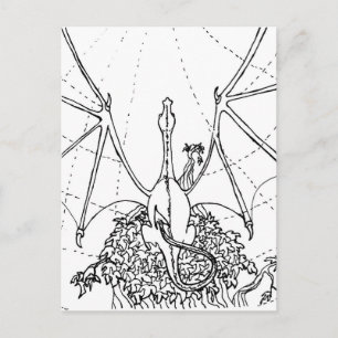 Postkarte - Drachenflügel