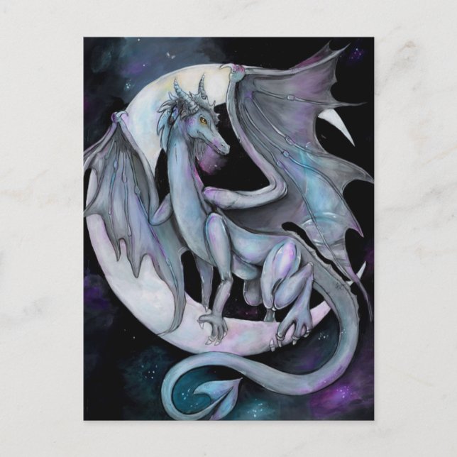 Postkarte "Drachennacht" (Vorderseite)
