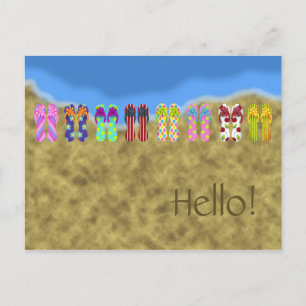 Postkarte dreh Flop Ocean