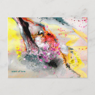 Postkarte "Duft der Liebe"