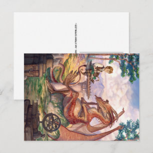 Postkarte „Ein goldener Nachmittag“