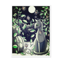 Postkarte: Eine ruhige Auseinandersetzung zwischen