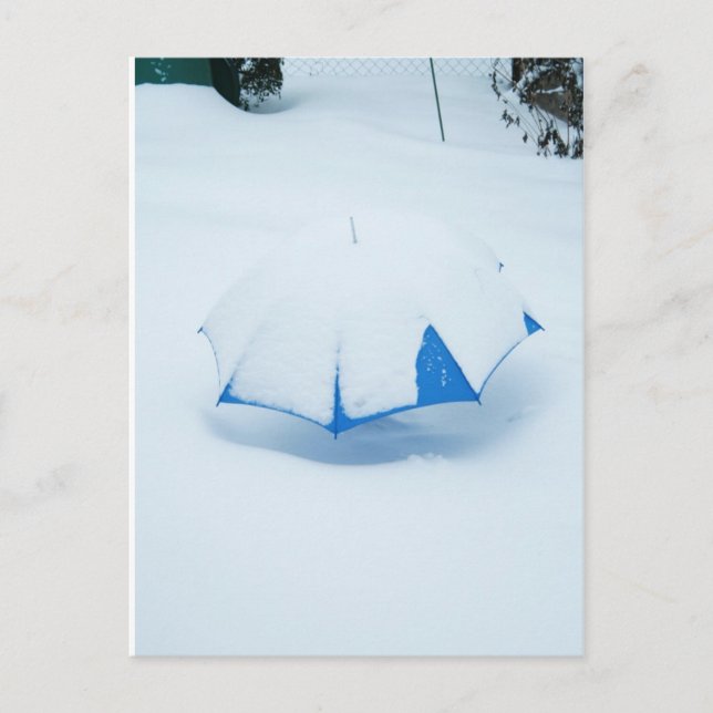 Postkarte - Eingeschneit II (Vorderseite)