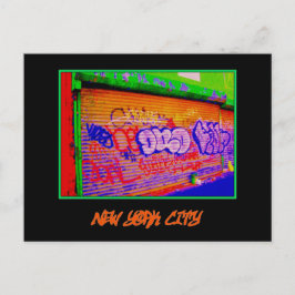 Postkarte 'Electric Graffiti Gates'
