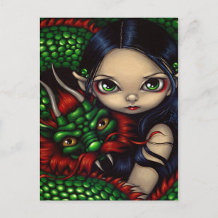 Postkarte "Emerald Guardian"