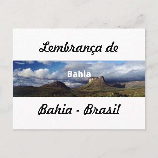 Postkarte Erinnerung an Bahia (Vorderseite)