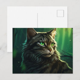 Postkarte Eyes of the Night