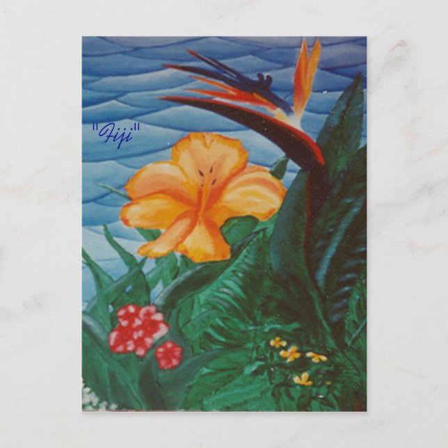 Postkarte "Fidschi" (Vorderseite)