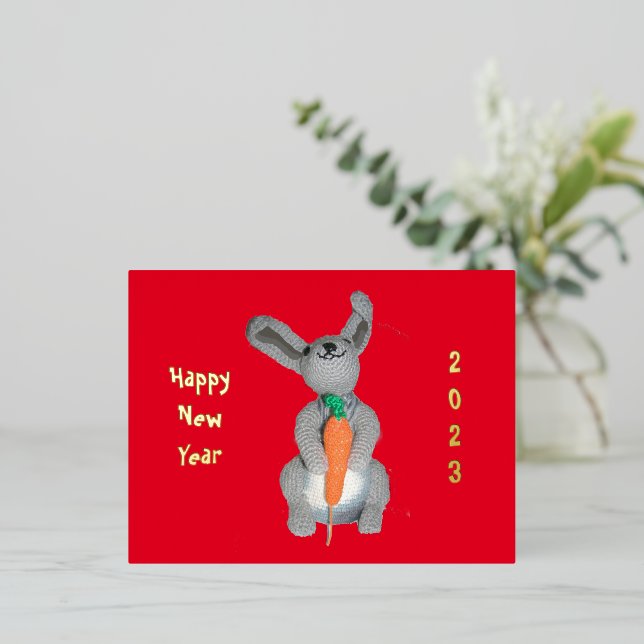 Postkarte (Folie) - Chinesisches Neujahr 2023 (Stehend vorne)