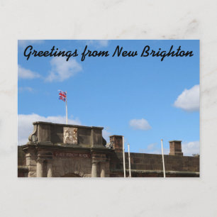 Postkarte "Fort Perch Rock"