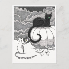 Postkarte: Frieden und Freundschaft für uns beide Postkarte