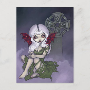 Postkarte "Friedhof Mist"