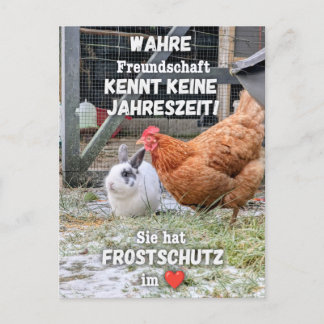 Postkarte „Frostschutz im Herzen“