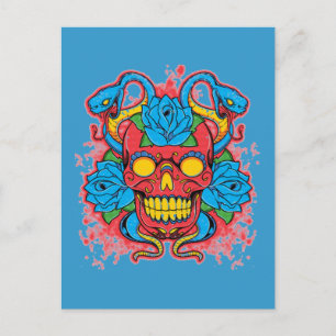 Postkarte für 2Schlangen